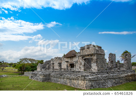 Mexico Tulum Ruins Temple Mexico Tulum Ruins Temple 65461826