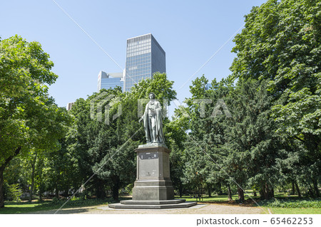 Schiller statue in Frankfurt 65462253