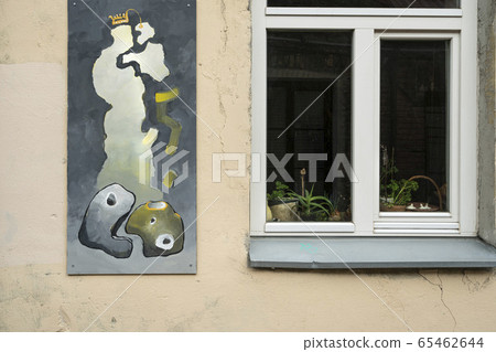 The free state of Uzupio, a district in Vilnius 65462644