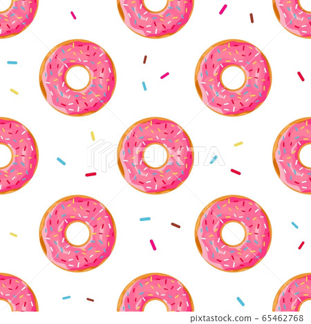 Donuts seamless pattern Donuts seamless pattern 65462768