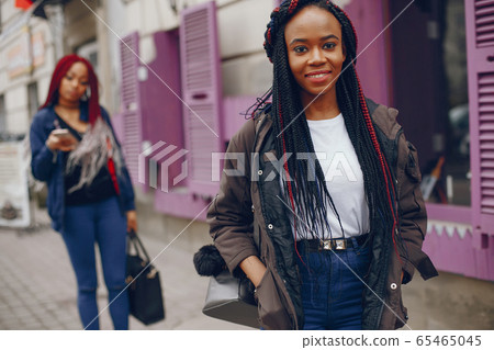 black girls in a city 65465045