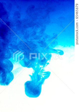 Cloud of ink in water isolated on white. Color of Cloud of ink in water isolated on white. Color of 65465879