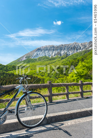 鳥取縣大山初夏Keying Pass自行車照片 鳥取縣大山初夏Keying Pass自行車照片 65465996