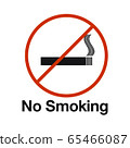 no smoking area sign illustration vector 65466087