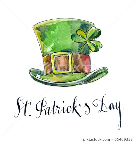 Green Leprechaun hat 65469332
