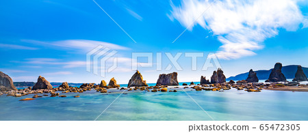 Hashidai岩石全景 Hashidai岩石全景 65472305