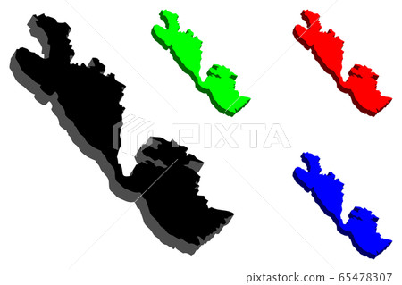 3D map of Ithaca 65478307