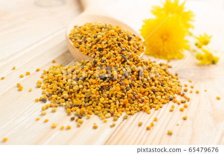 Bee Pollen, Perga, Flower Pollen Grains or Bee Bee Pollen, Perga, Flower Pollen Grains or Bee 65479676