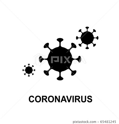 Coronavirus Vector Icon, Corona Virus or 2019-Ncov Coronavirus Vector Icon, Corona Virus or 2019-Ncov 65481245