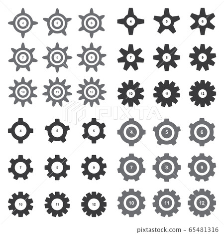 Gear Icon Config Settings Symbol, Gears Sign, Gear Icon Config Settings Symbol, Gears Sign, 65481316