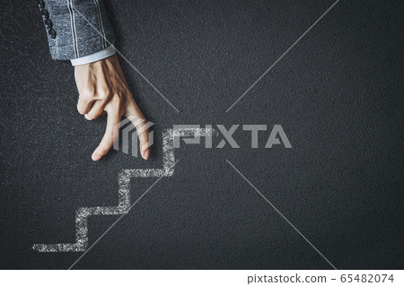 商人和樓梯 65482074