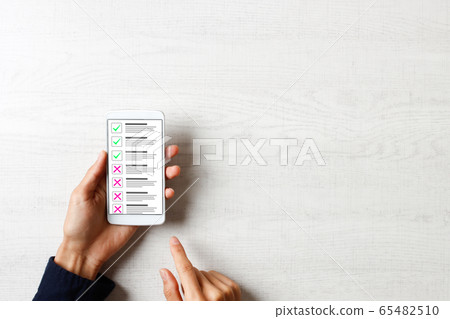 Smartphone checklist Smartphone checklist 65482510