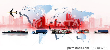 The world logistics  background or transportation 65483252