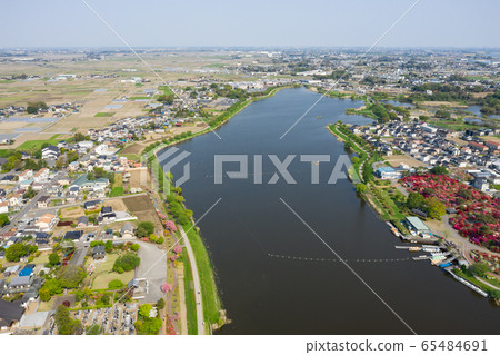 群馬縣立林市多哥町2020年春季鳥瞰圖 群馬縣立林市多哥町2020年春季鳥瞰圖 65484691