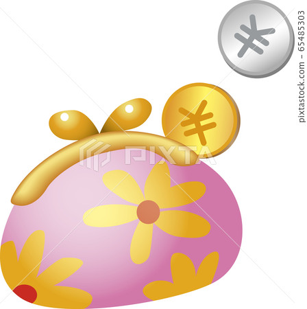 錢包和硬幣 65485303