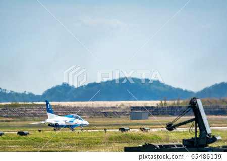 Blue sky and blue impulse Matsushima base Blue sky and blue impulse Matsushima base 65486139
