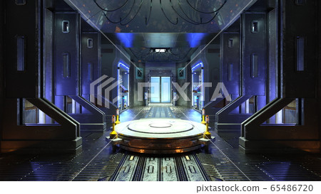 Futuristic building 65486720