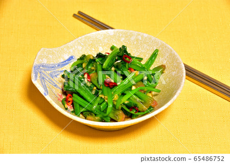 Korean style namul image of spinach 65486752
