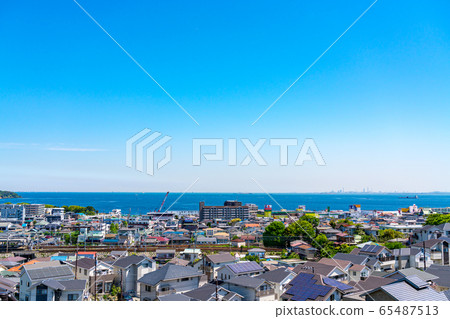 [Kanagawa] Cityscape of Yokosuka 65487513