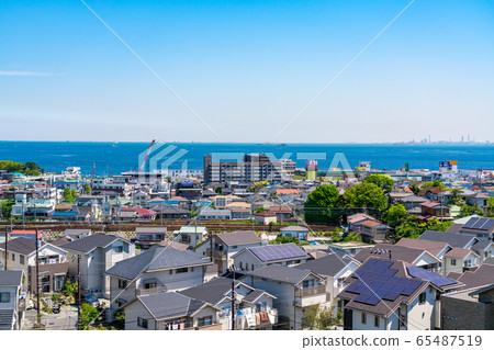 [Kanagawa] Cityscape of Yokosuka 65487519