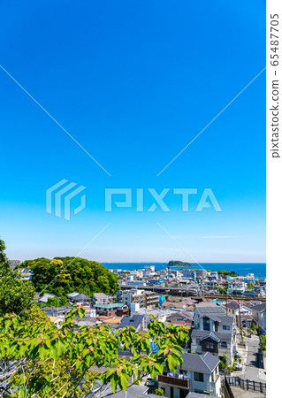 [Kanagawa] Cityscape of Yokosuka 65487705