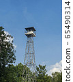 Observation tower used for fire prevention 65490314
