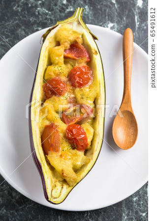 芝士焗茄子 65491612