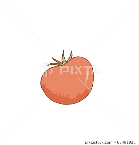 Fresh Red Tomato isolated icon. Spring. Rareripes Fresh Red Tomato isolated icon. Spring. Rareripes 65491923