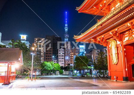 《東京》從淺草看的天空樹 《東京》從淺草看的天空樹 65492289