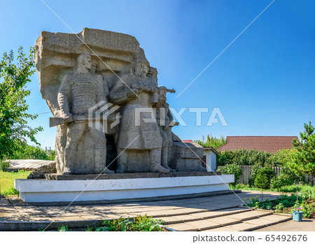 Catacombs memorial in Nerubayske, Ukraine 65492676