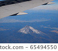 從飛機上看到的富士山 65494550