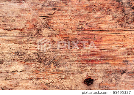 Wooden texture with scratches and cracks 65495327