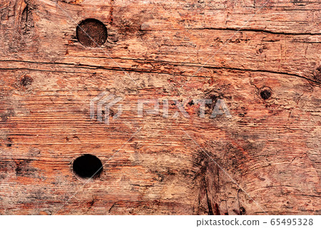 Wooden texture with scratches and cracks 65495328