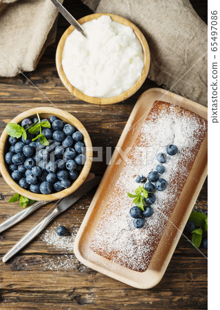 Homemade plum cake Homemade plum cake 65497086