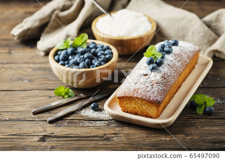 Homemade plum cake Homemade plum cake 65497090