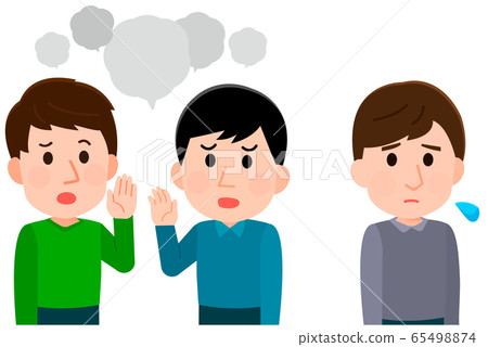 談論一個孤立的人一個人的插圖 65498874