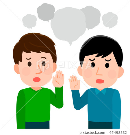 Illustrations of men talking Illustrations of men talking 65498882