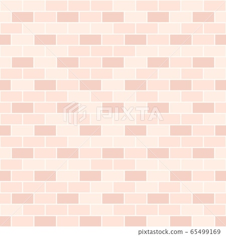 Rose brick pattern. Seamless vector 65499169