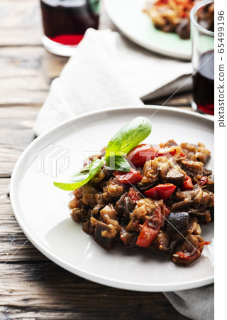 Traditional sicilan eggplant dish 65499196