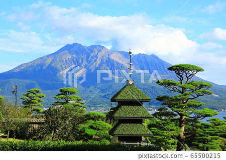 觀光“仙劍園”和櫻島 65500215