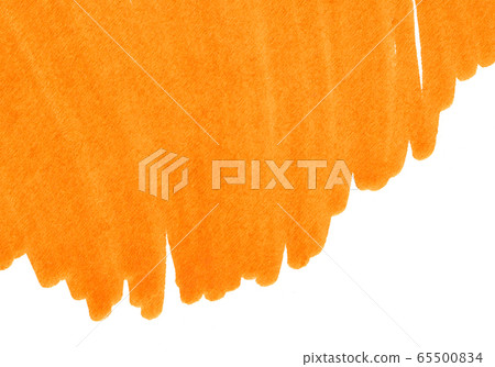 Abstract orange hand drawn texture 65500834