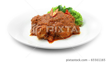 Chicken Rendang Dry Curry (Ayam) Authentic Chicken Rendang Dry Curry (Ayam) Authentic 65501165