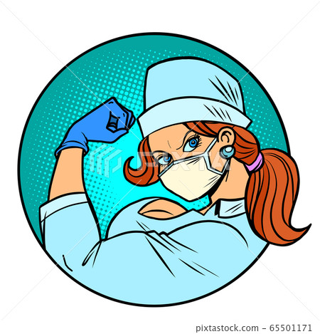 super hero nurse we can do it gesture super hero nurse we can do it gesture 65501171