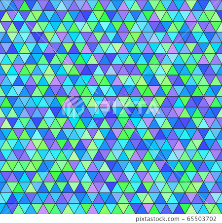 Triangle pattern. Vector seamless background - Stock Illustration ...