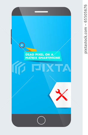 Dead pixel on a matrix smartphone. Service maintenance. Repairs. Replacement defect parts. Dead pixel on a matrix smartphone. Service maintenance. Repairs. Replacement defect parts. 65505676