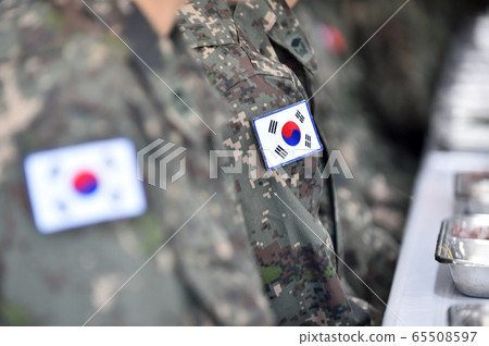 韓國國旗隸屬於韓國軍隊制服 65508597