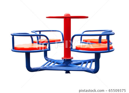Merry-go-round isolated Merry-go-round isolated 65509375