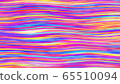 Iridescent Rainbow Light Stream Lines Curved Wave Gradient Flow - Abstract Background Texture 65510094