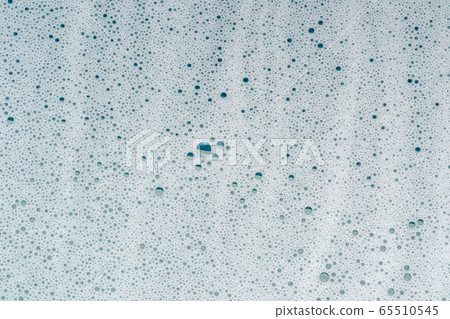 Soapy white foam, shiny water bubbles Soapy white foam, shiny water bubbles 65510545