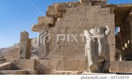 The Ramesseum is the memorial temple or mortuary 65510879